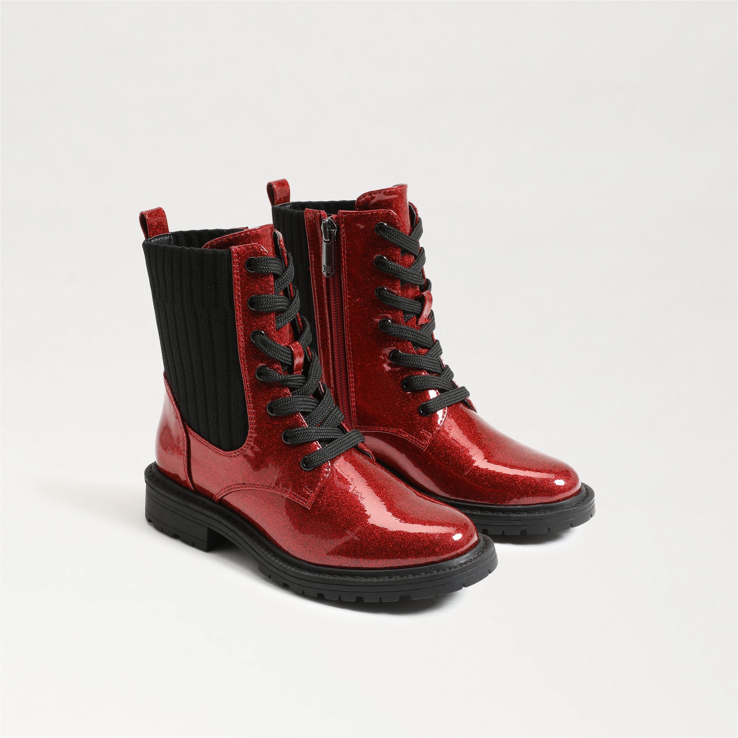 Sam Edelman Kids Lydell Combat Boot Girls Boots and Booties