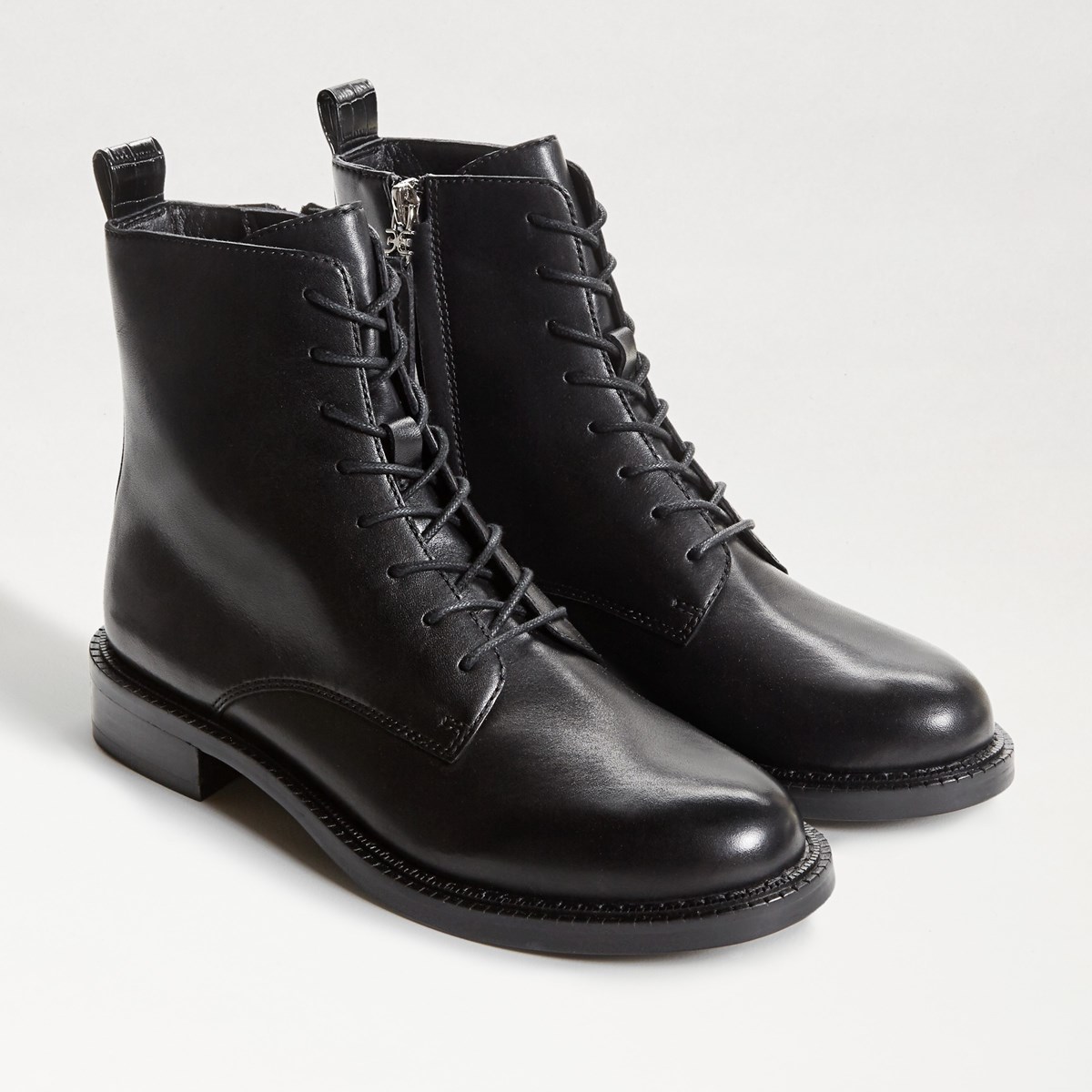Zip Detail Brown Calf Length Boots Nina Collection Size  6 