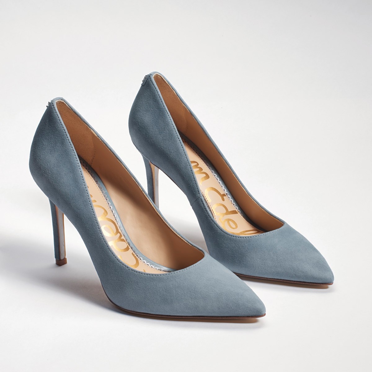 sam edelman blue heels