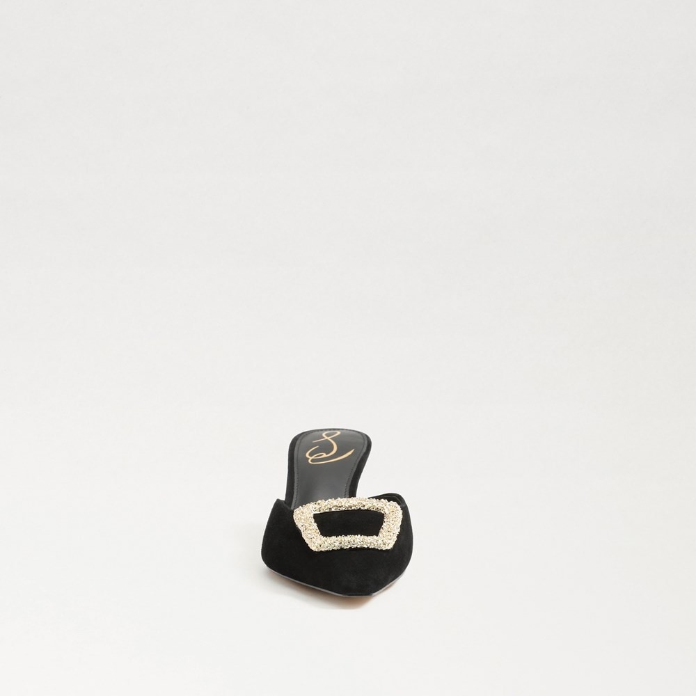 Brit Kitten Heel Mule - Front
