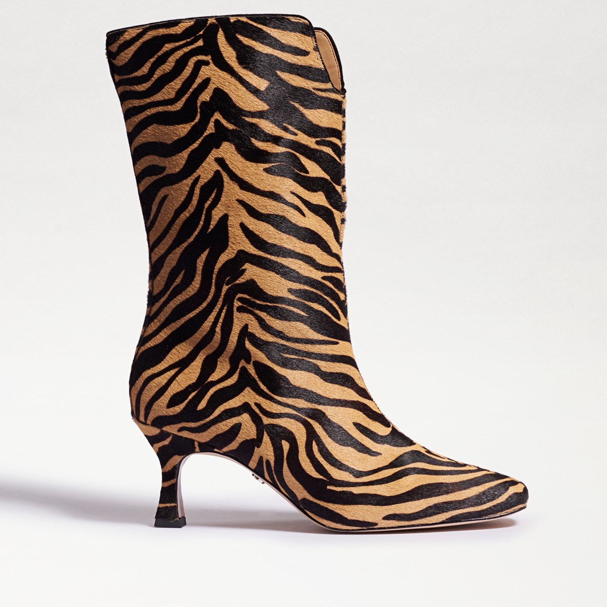 kitten heel tall boots