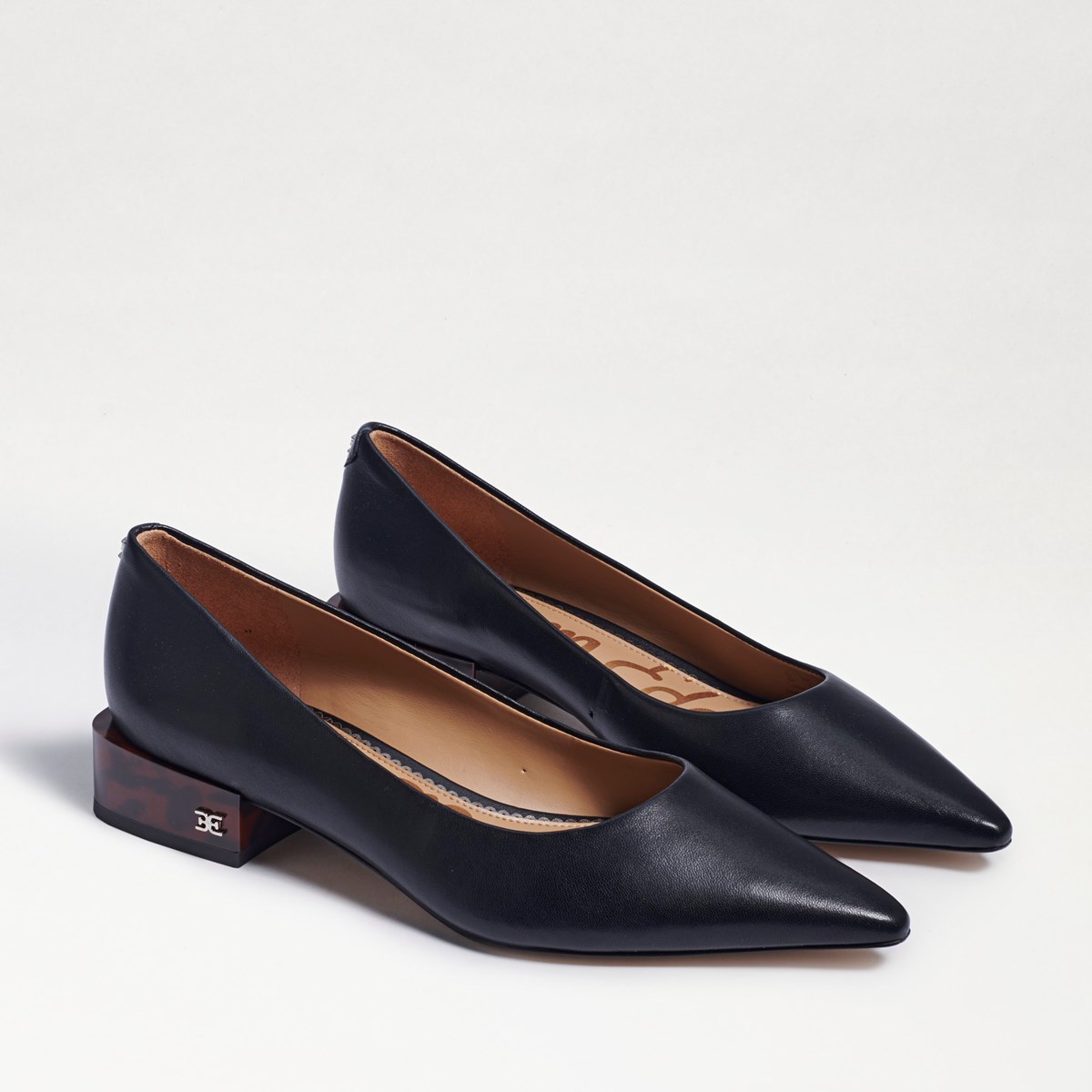 sam edelman block heel pumps