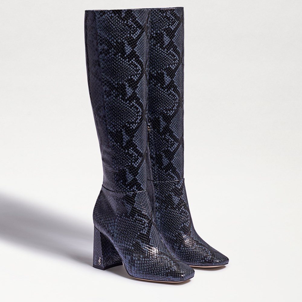 Sam Edelman Hai Snake Knee encienden High