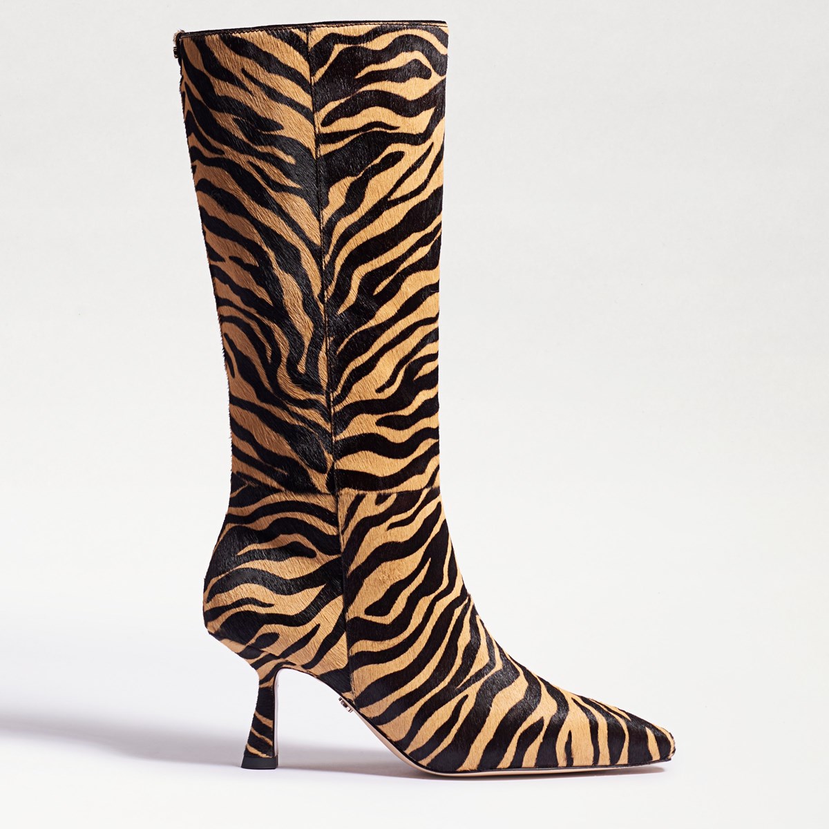 kitten heel tall boots