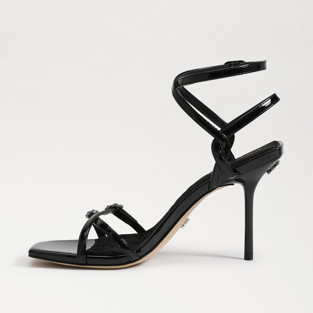 Sam edelman best sale black strappy sandals