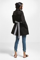 Short Belted Trench Coat - Front