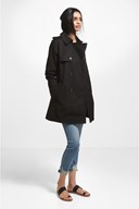 Short Belted Trench Coat - Single