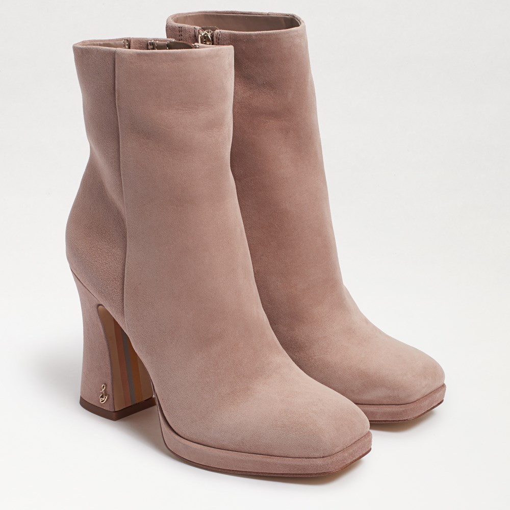 Sam edelman suede ankle boots deals