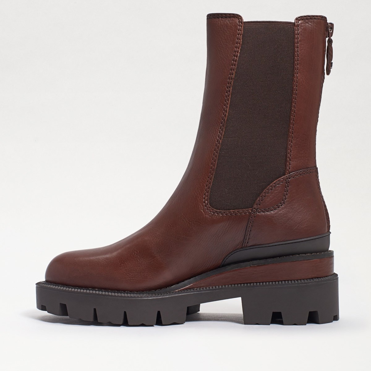 genia lug sole chelsea boot sam edelman