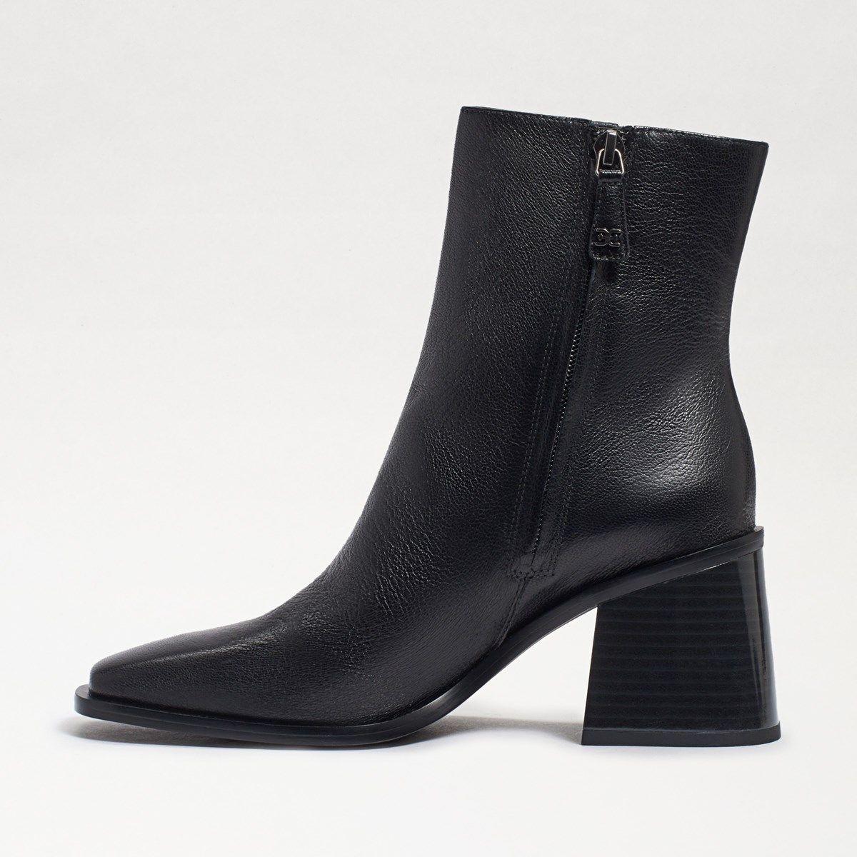 Winnie Ankle Bootie Black Leather 