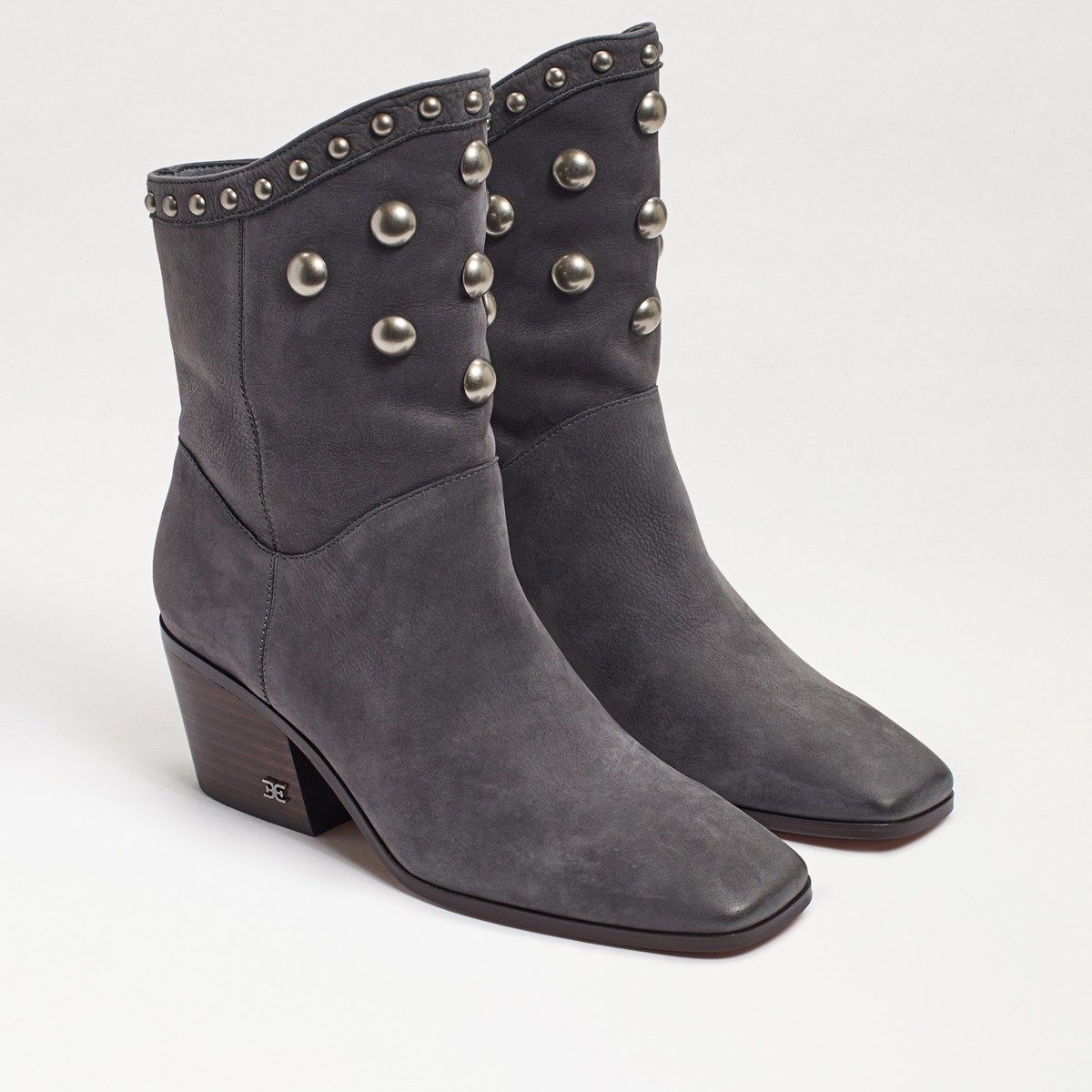 studded womens booties