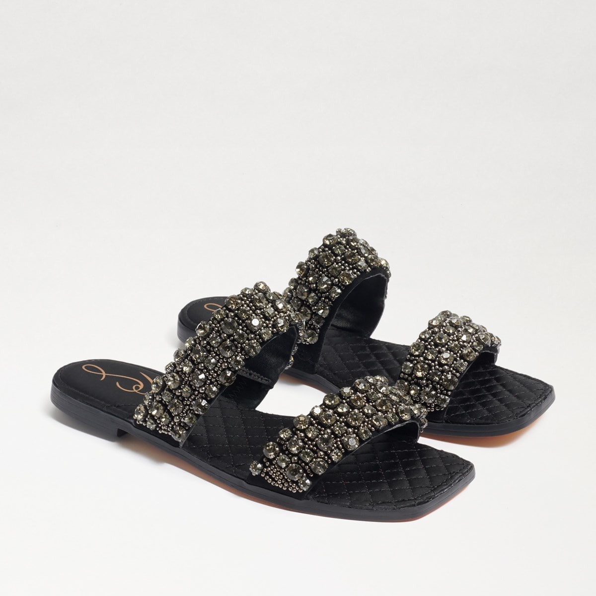 Women's embellished slides Clearance