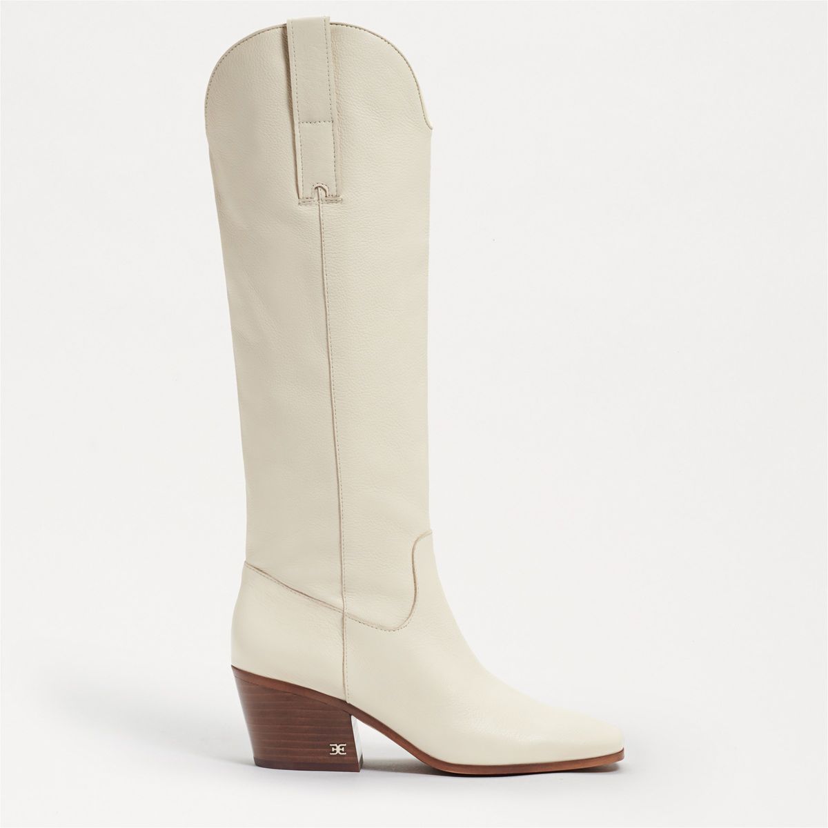 Sam Edelman Britten Western Boot in Modern Ivory