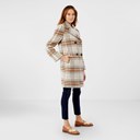 Double Breasted Wool Blend Coat - Pair