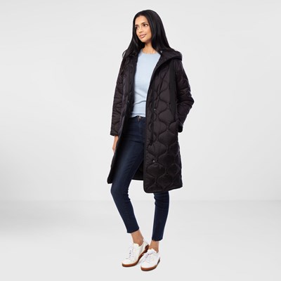 Quilted Cacoon Jacket