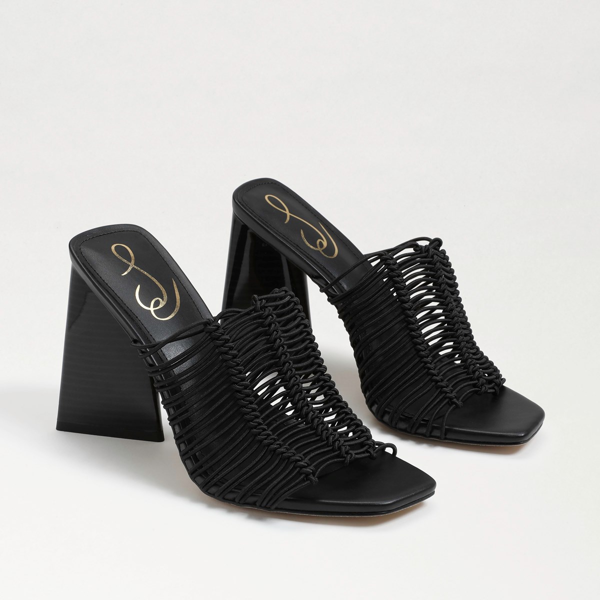 slip on mule heels