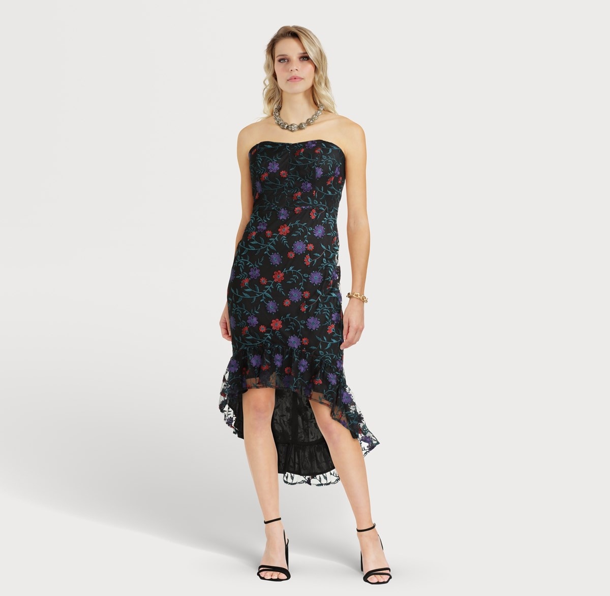 Sam Edelman Strapless Floral ...