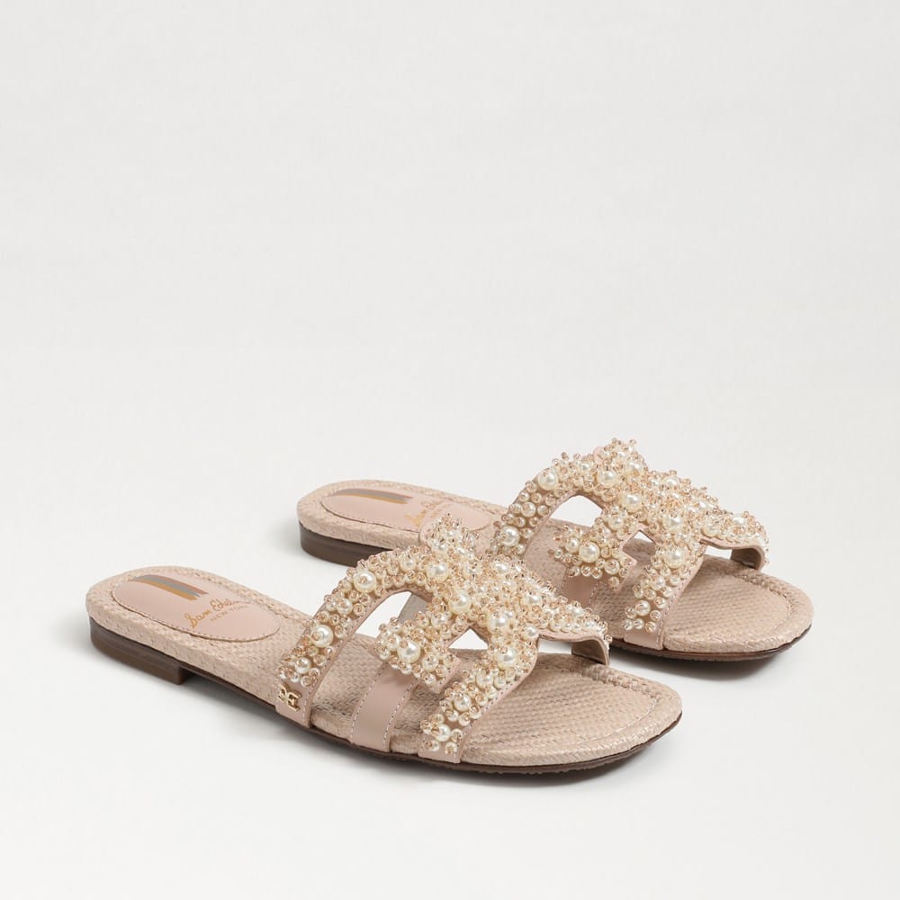 Sam Edelman Bay Perla Slide Sandal Warm Tan