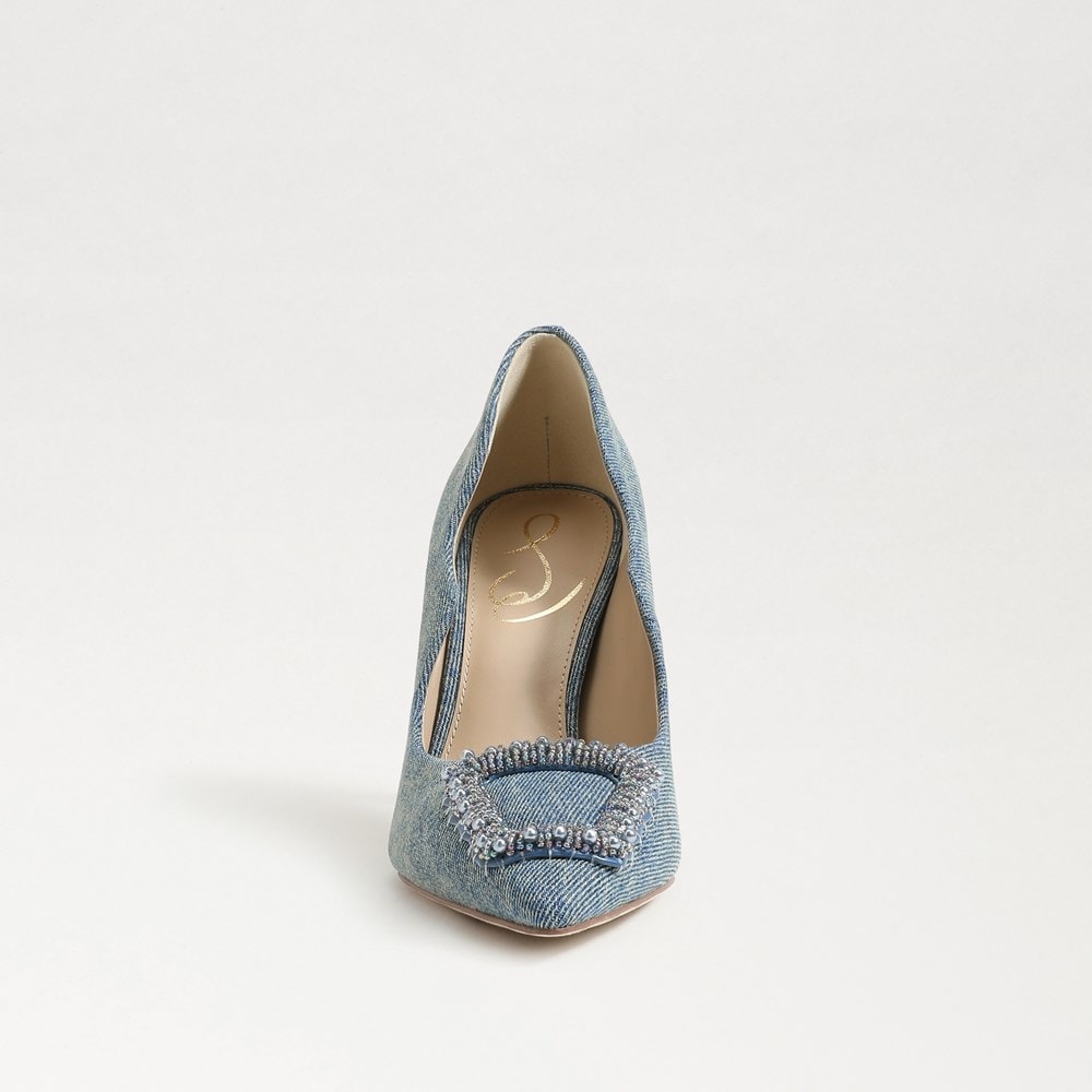 Harriett Beaded Pointed Toe Heel | Sam Edelman | ReLove