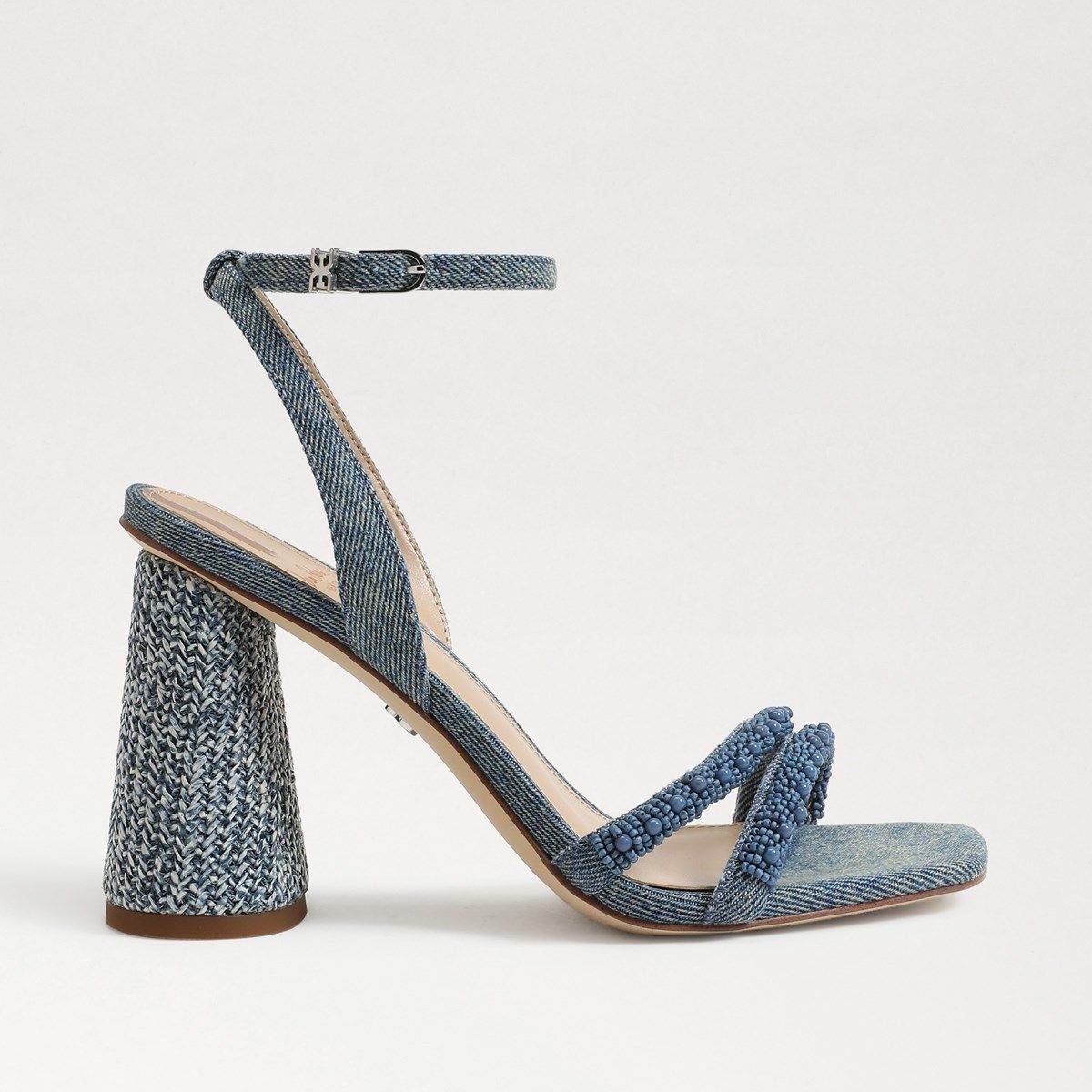 Sam Edelman Kia Beads Block Heel Sandal | Womens Sandals