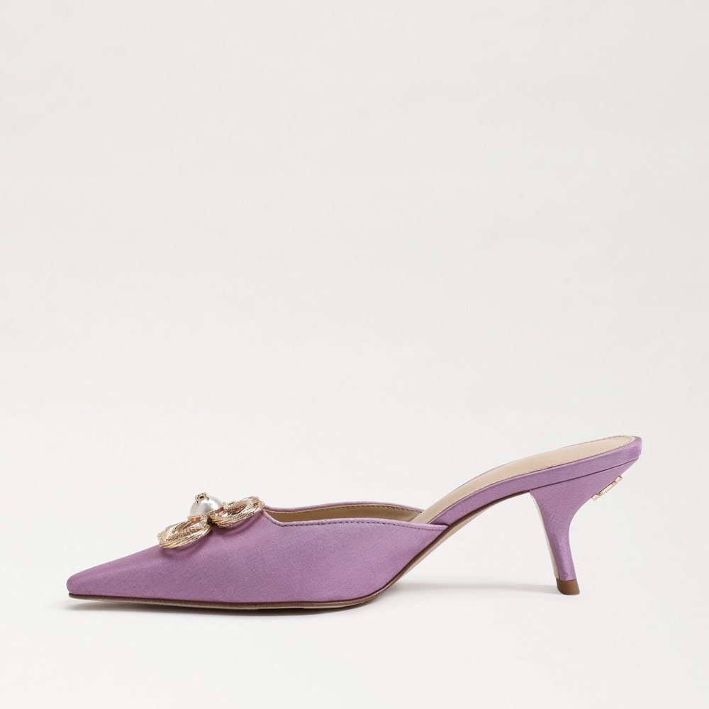 Brit Luster Kitten Heel Mule | Sam Edelman | ReLove