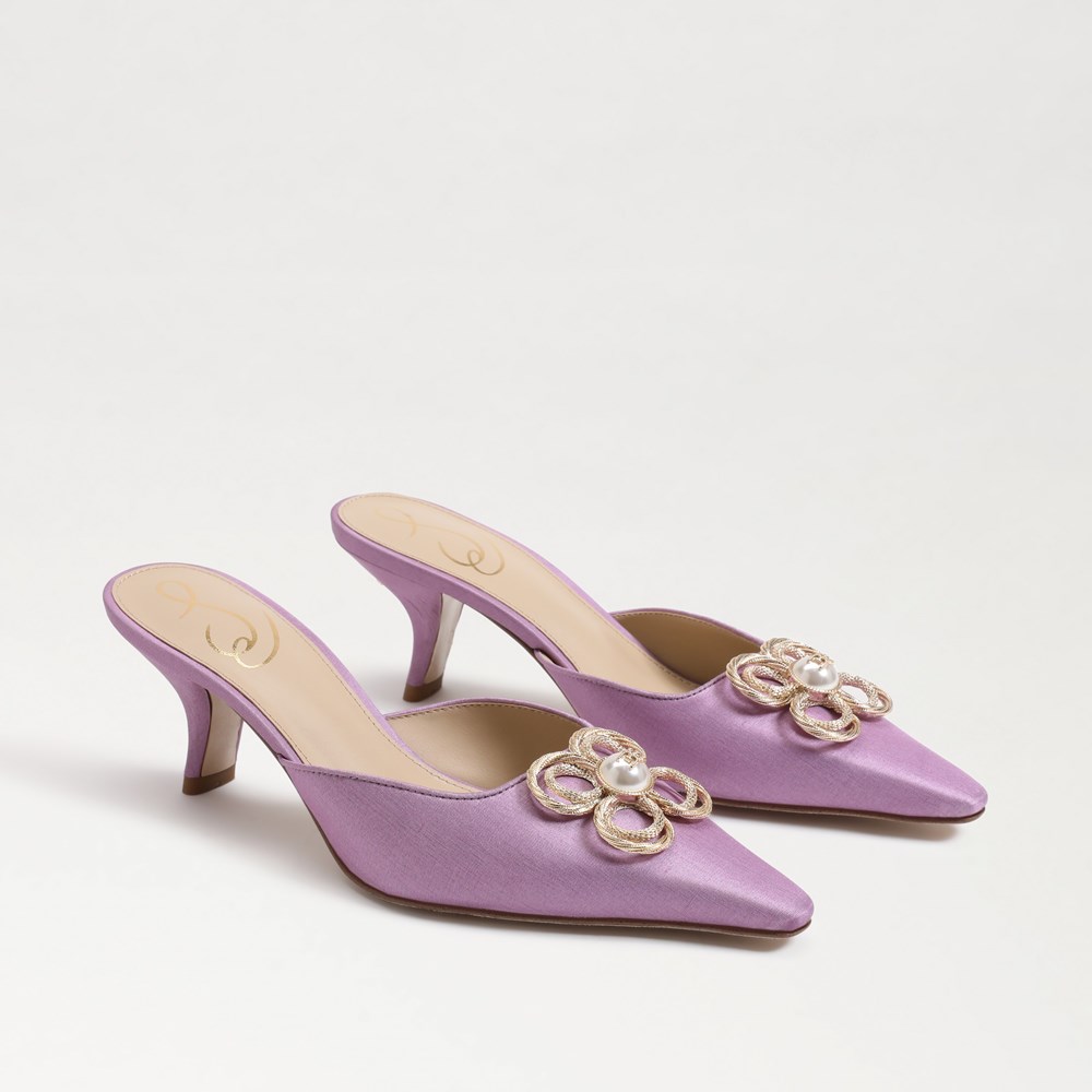 Brit Luster Kitten Heel Mule | Sam Edelman | ReLove
