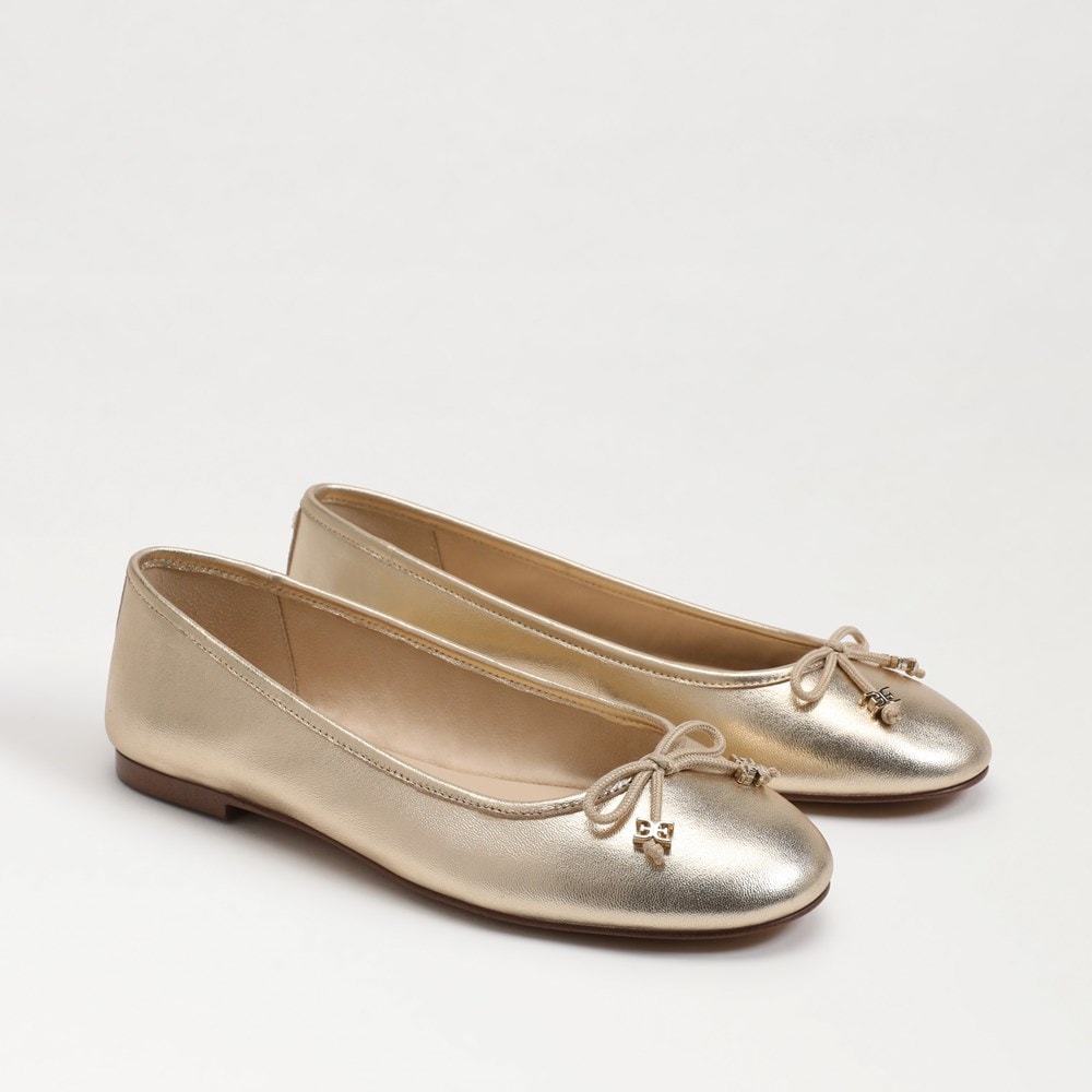Sam edelman felicia flat silver online