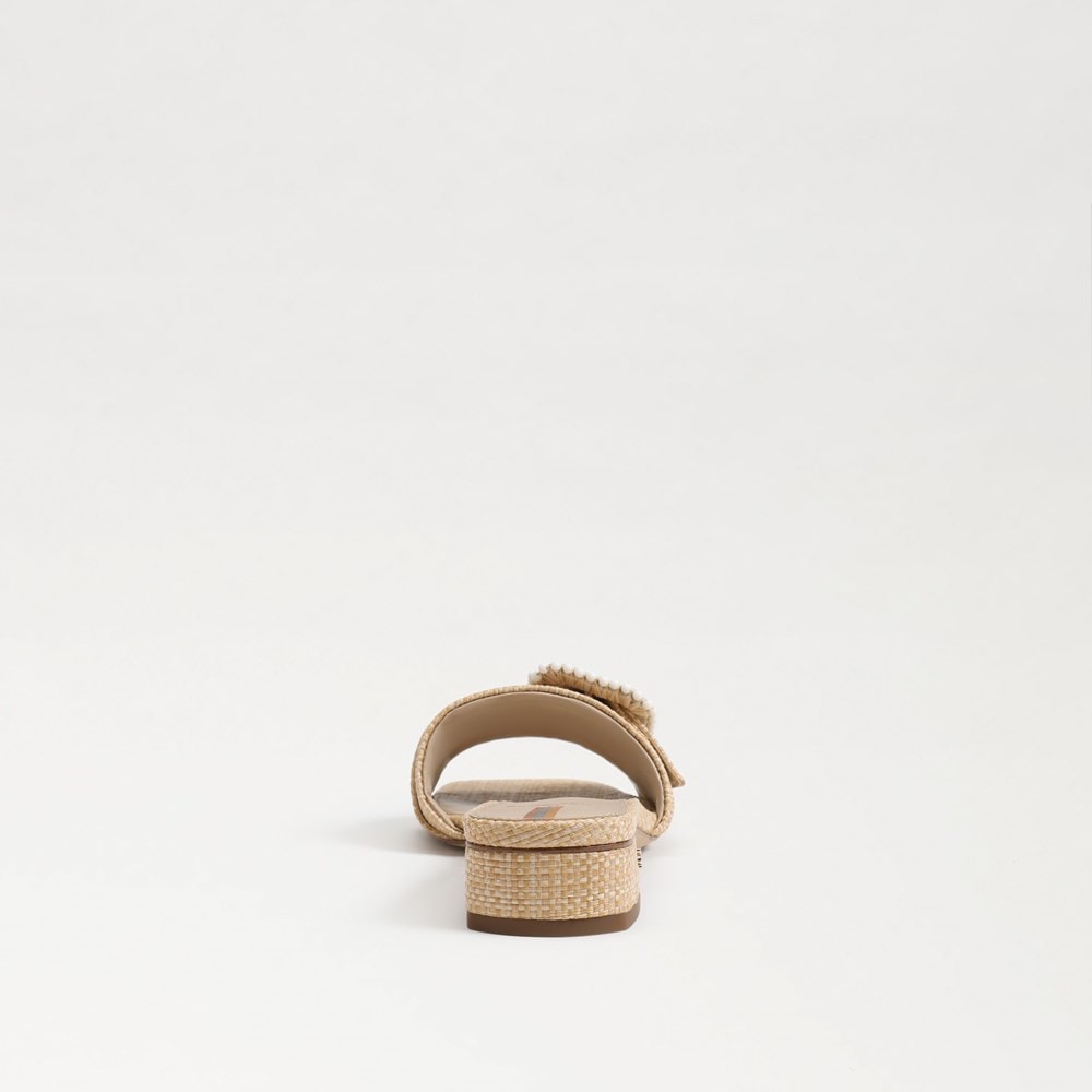 Deacon Beaded Slide Sandal - Back