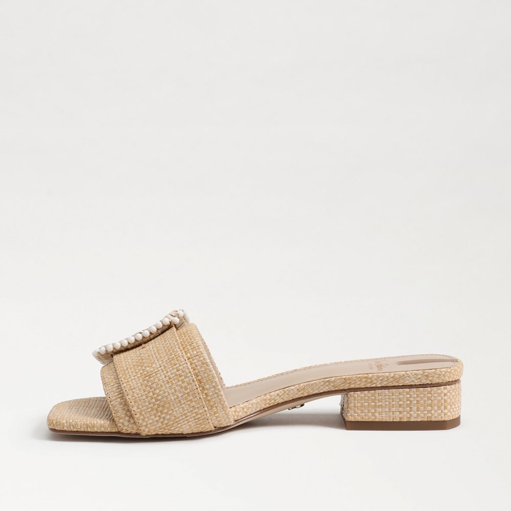 Deacon Beaded Slide Sandal - Left