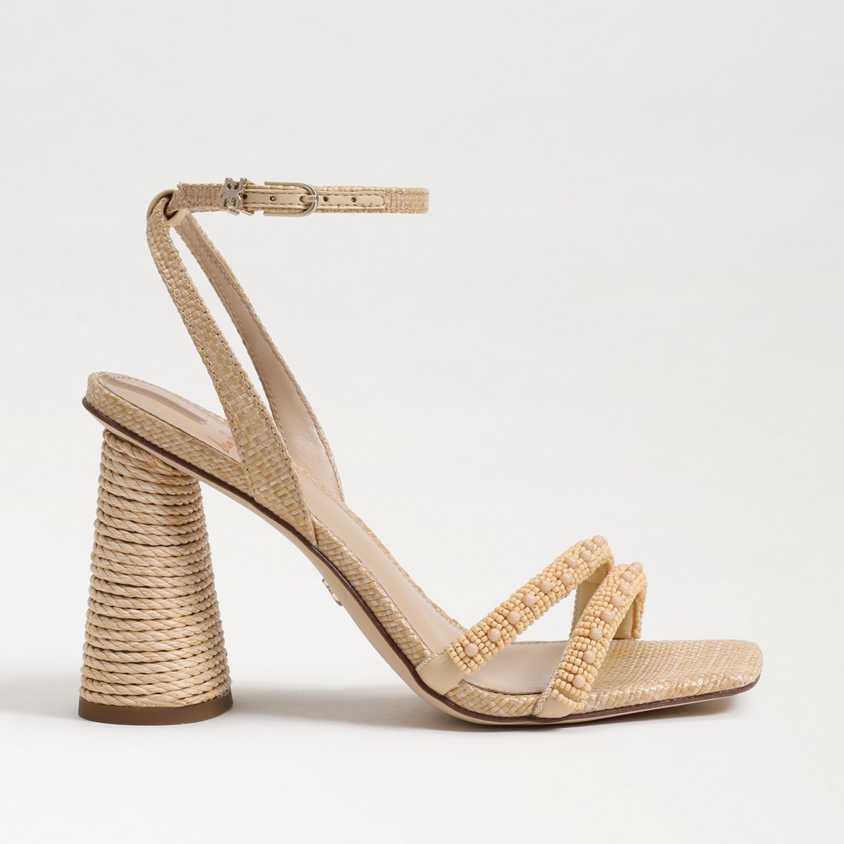 Sam Edelman Kia Beads Block Heel Sandal | Women's Sandals