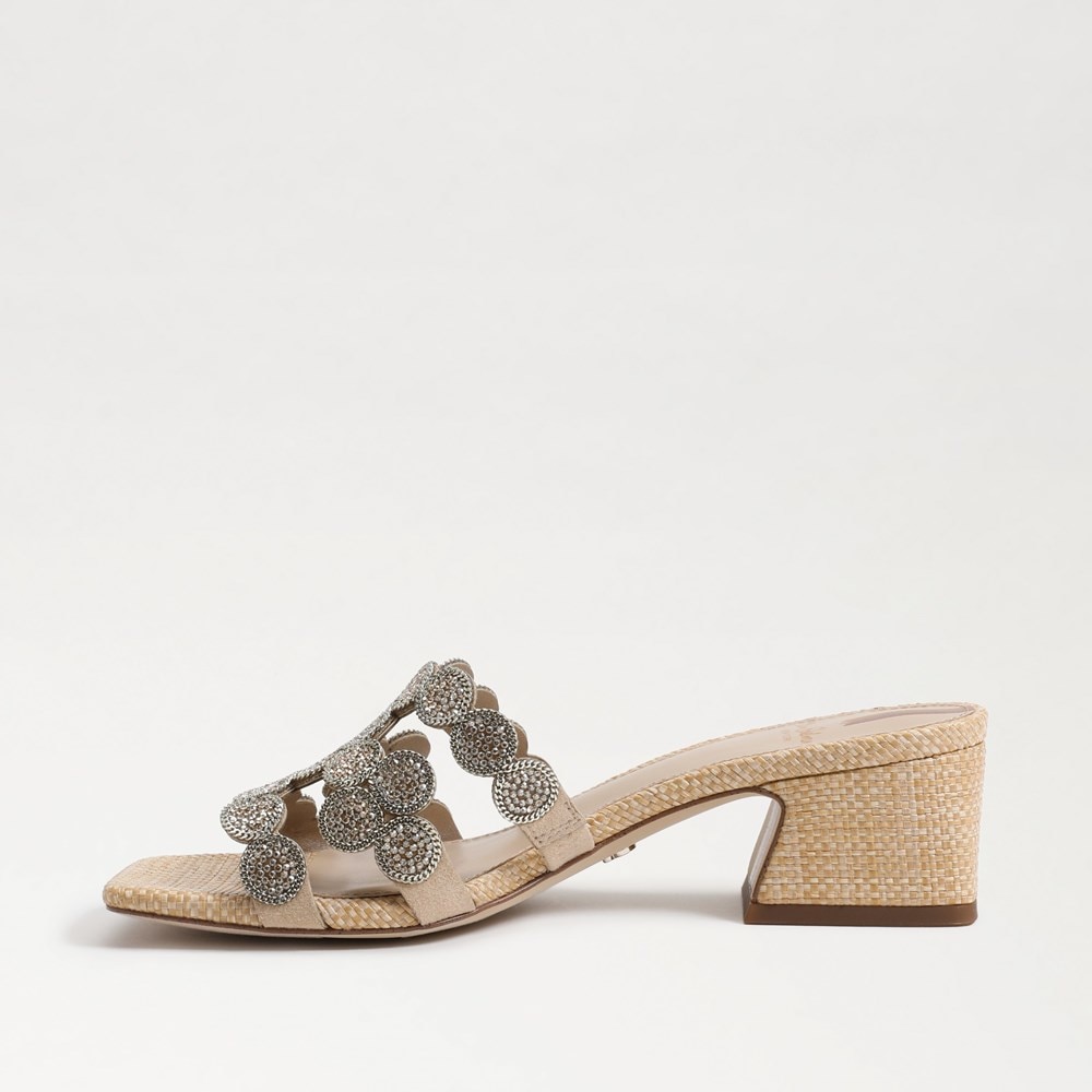 Slide block heel 2025 sandals