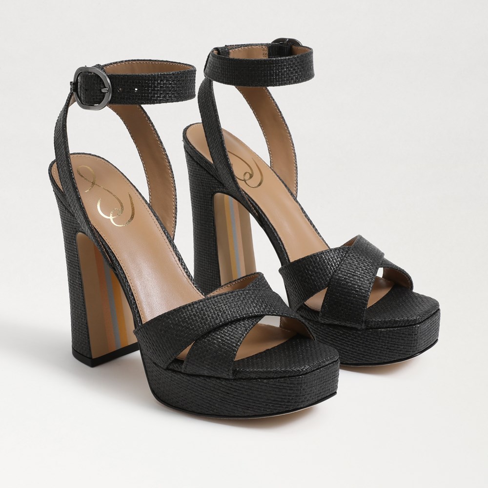 Therapy Shoes x Ella May Ding | Dom Black | Women's Heels | Platform-nlmtdanang.com.vn