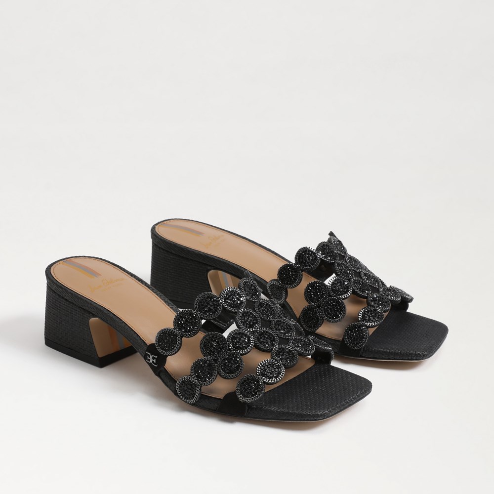Sam Edelman Women's Winter Embellished Strap Sandals