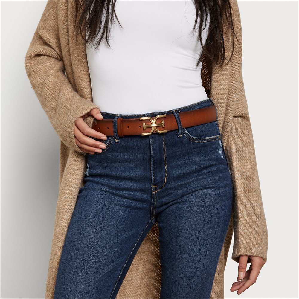 Women's Exact Fit Casual Jean Belt with Precision Fit Technology