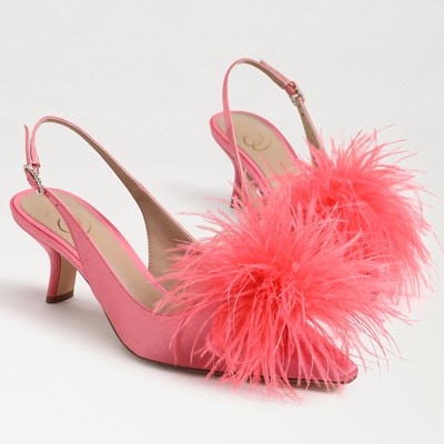 Ruffle Pumps  Feather Factor