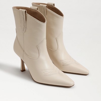 White sam outlet edelman booties
