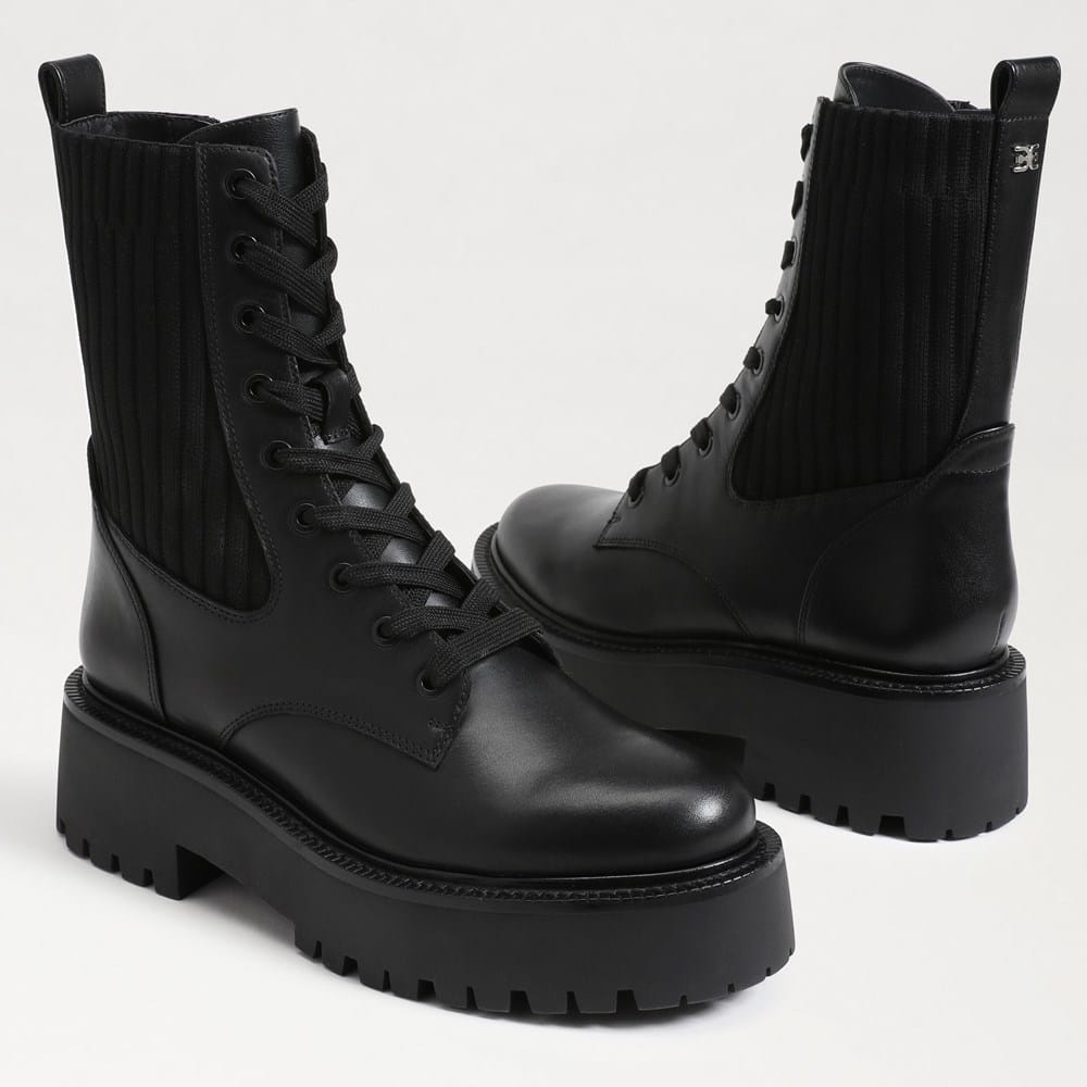 Evina Combat Platform Boot | Sam Edelman | ReLove display picture 1