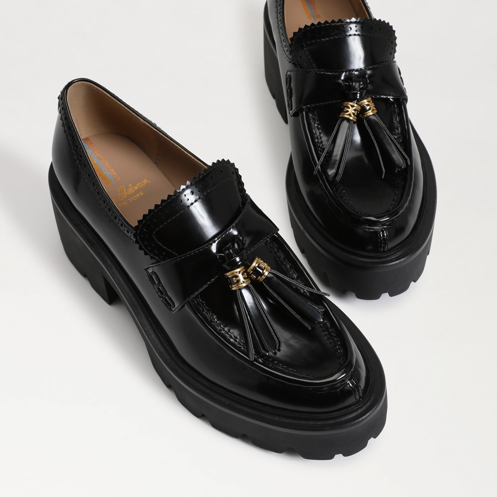 Womens Ladies moccasins Real leather tassel loafers comfort boat