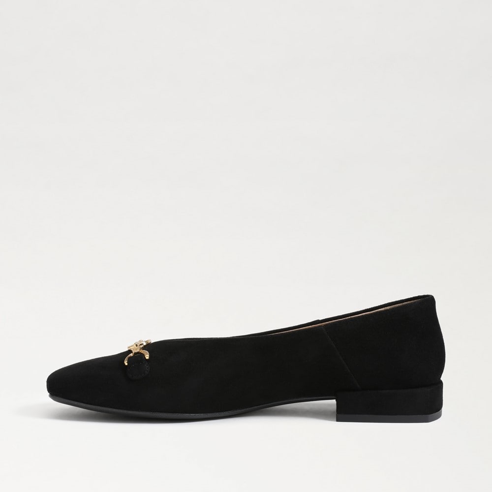 靴 KIMHEKIM MONROE SQUARE TOE FLATS (BLACK) MONROE SQUARE TOE FLATS (BLACK)
