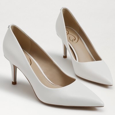 Brady Classic High-heel Pumps In White