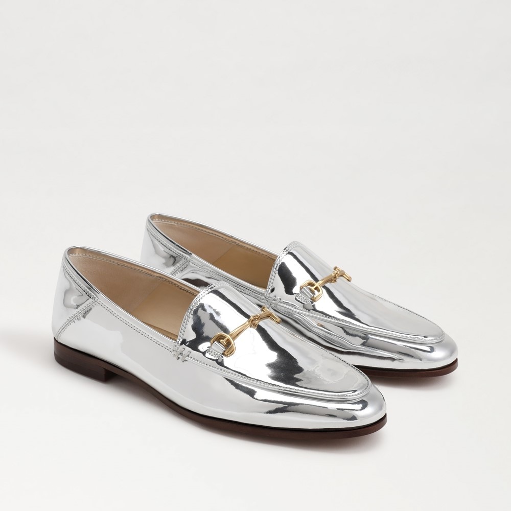 Sam edelman loraine loafer silver 2025