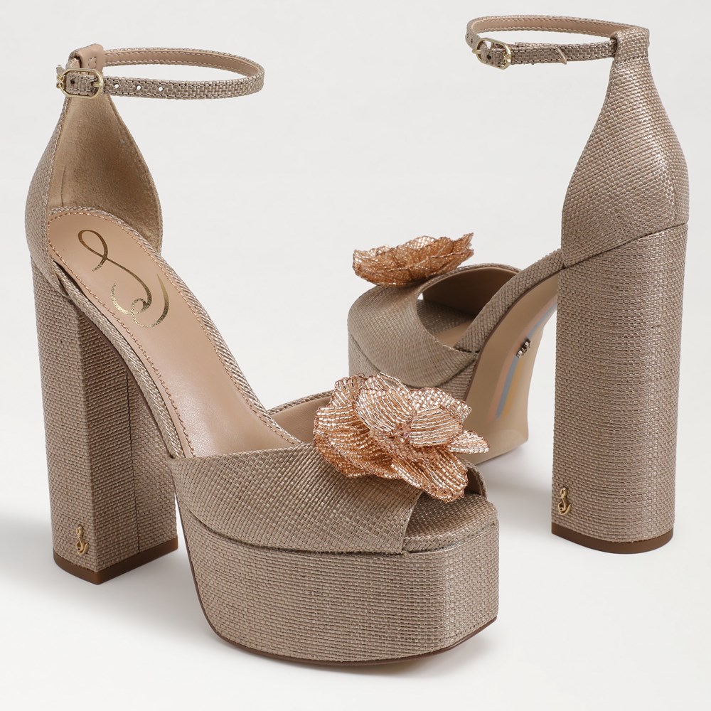 Sam Edelman Kori Flora Platform Heel Women s Heels