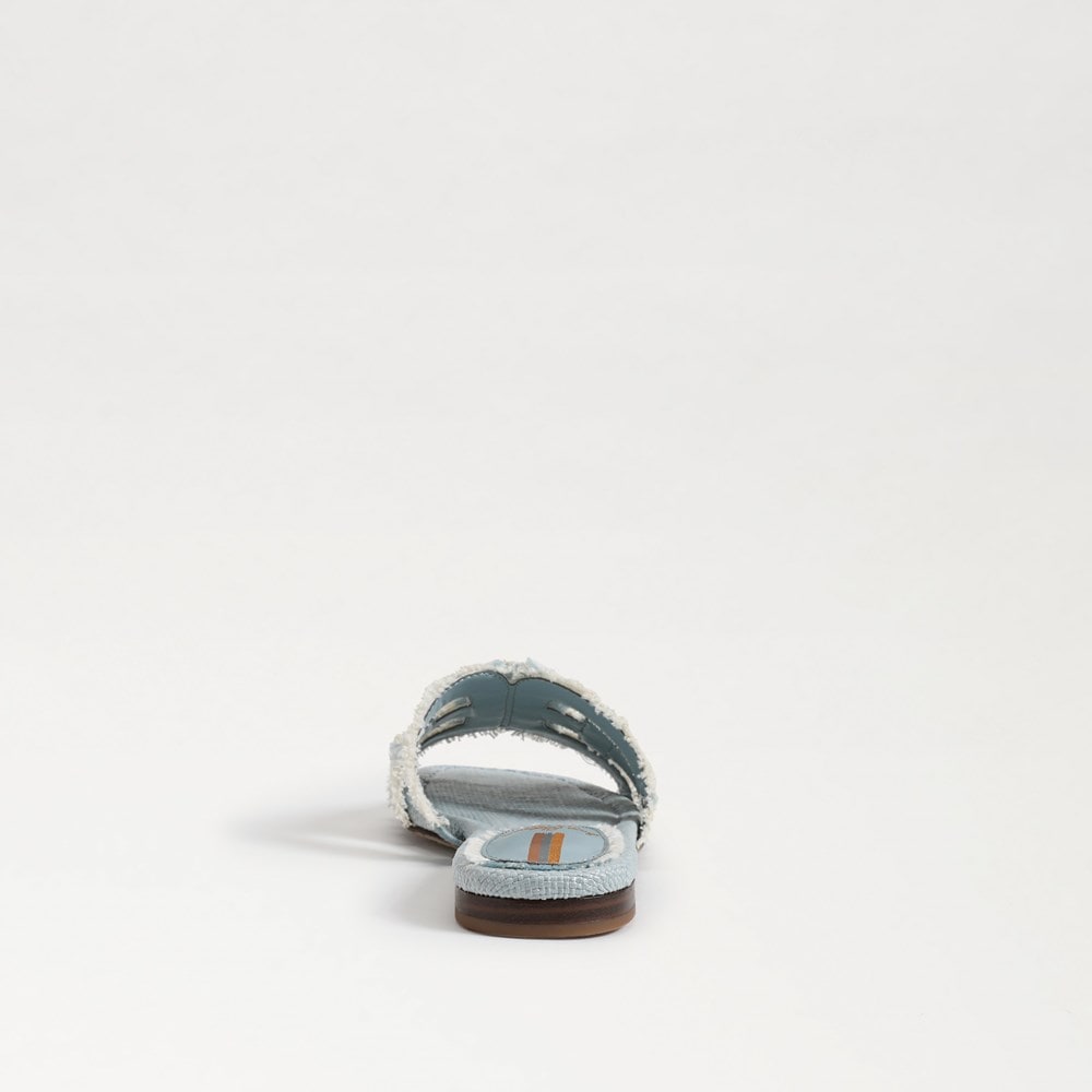 Frayed slide sandals 2025