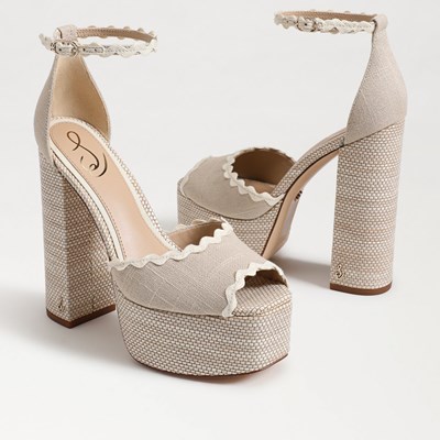 Women's Beige Heels