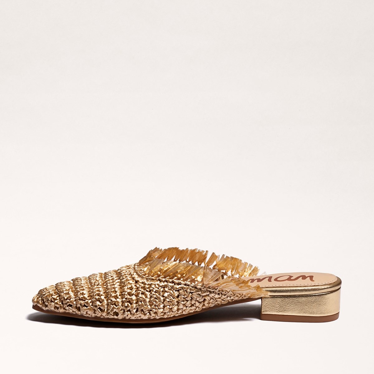 Sam edelman natalya mule gold clearance