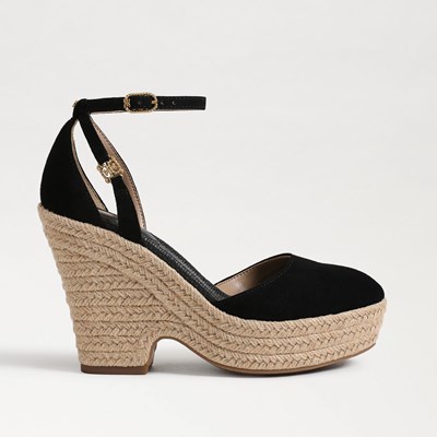 Sam edelman rain suede platform ankle hotsell strap sandal