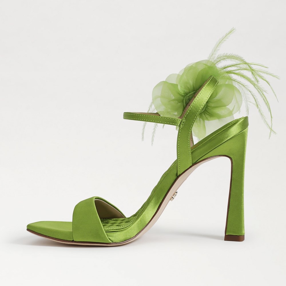 Leana Flower Strap Dress Sandal - Left
