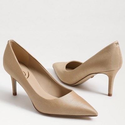 Cute best sale beige heels