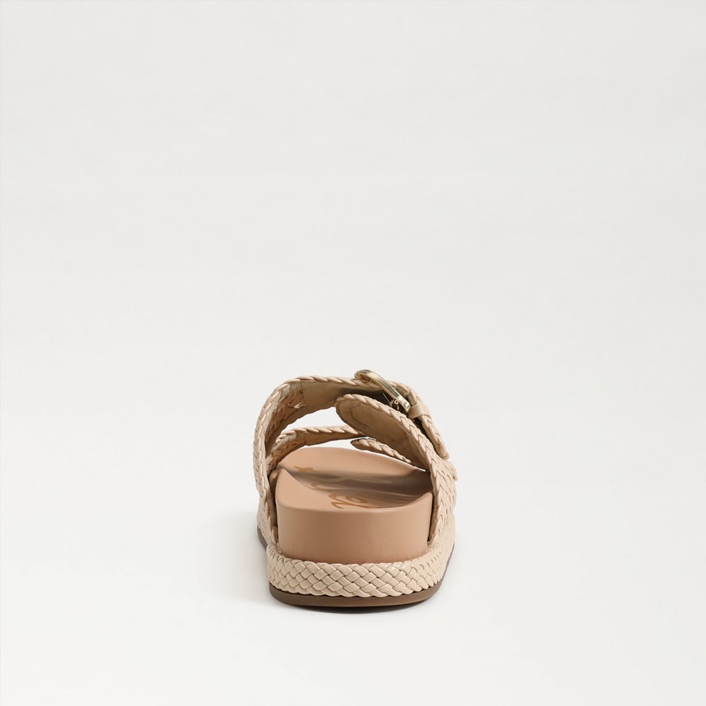 【Sam Edelman】◆Reid Buckle Slide Footbed Sandal◆LINEN◆ Sam Edelman Reid Buckle Slide Footbed Sandal | Women's Sandals