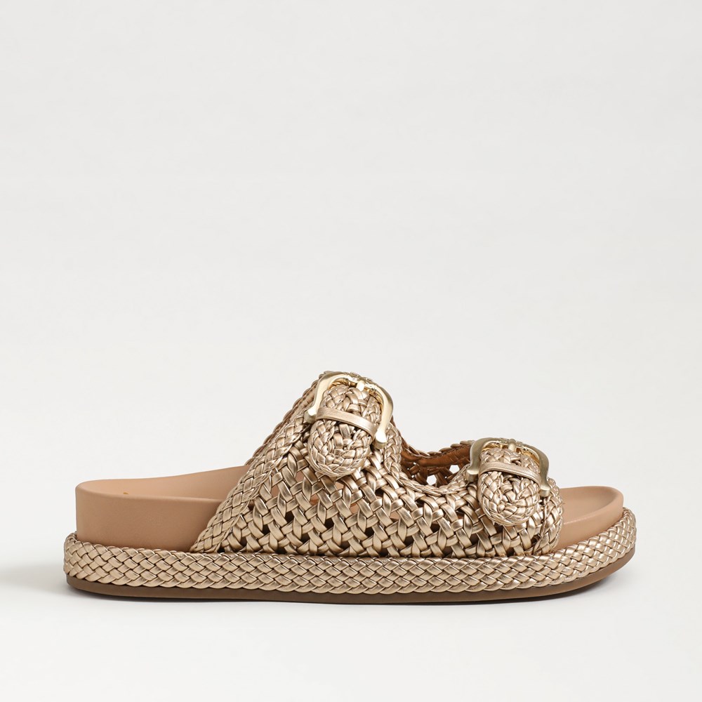 Sam Edelman Reid Buckle Slide Footbed Sandal | Women's Sandals